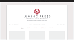 Desktop Screenshot of luminopress.com