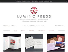 Tablet Screenshot of luminopress.com